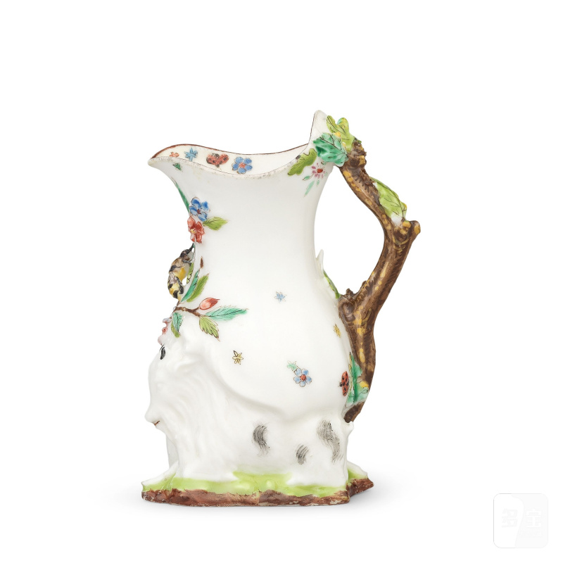 A Chelsea 'Goat and Bee' jug, circa 1745-47 - 图3